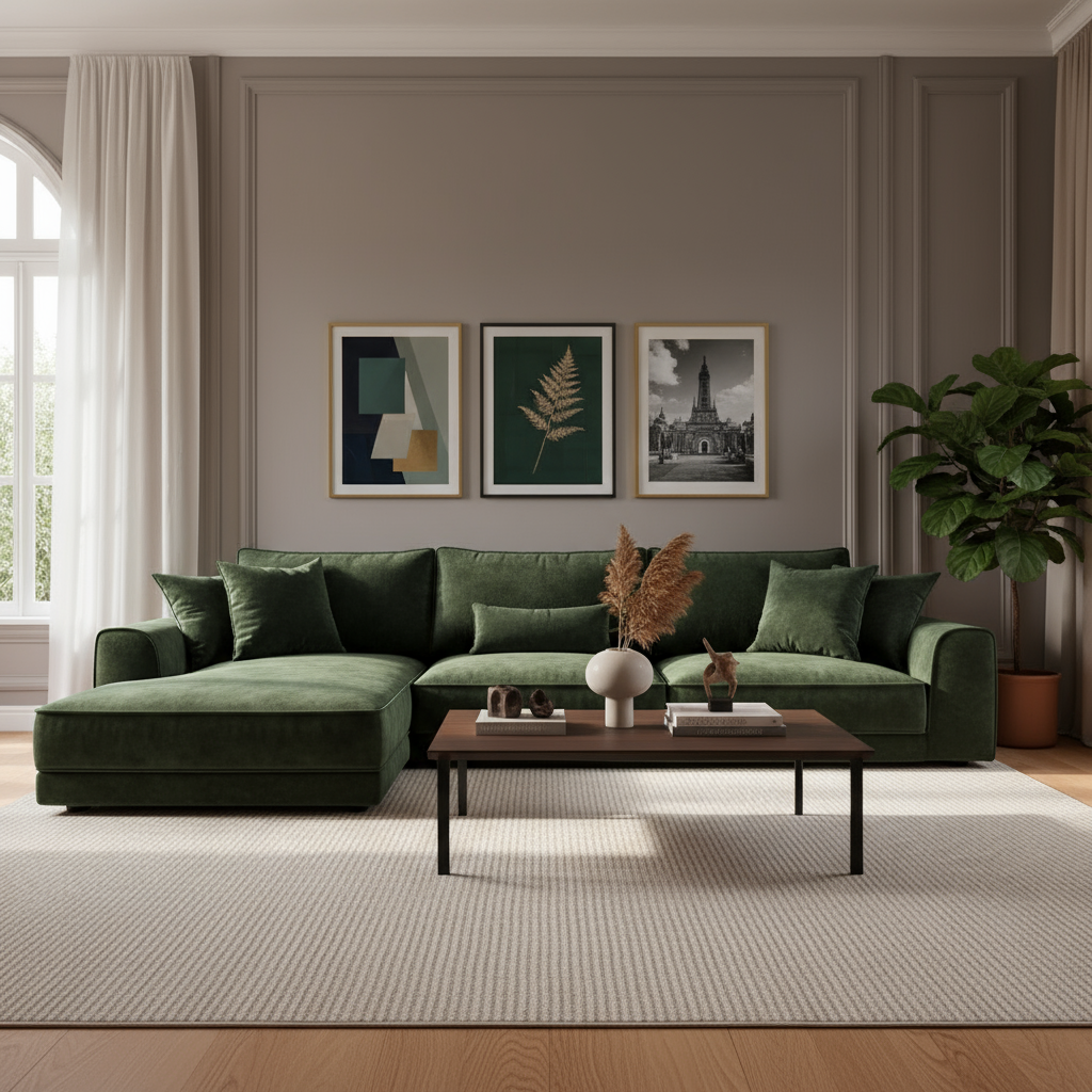 Sofás de gama alta a medida - modelo Renata de Ocre Barcelona.