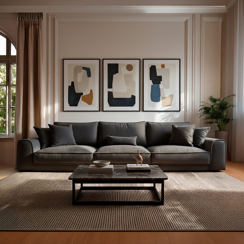 Sofás de gama alta a medida - modelo Renata de Ocre Barcelona.