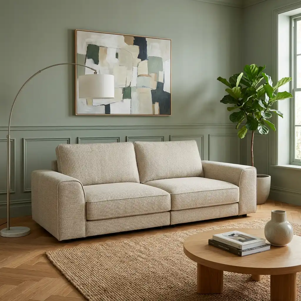 Sofás de gama alta a medida - modelo Renata de Ocre Barcelona.