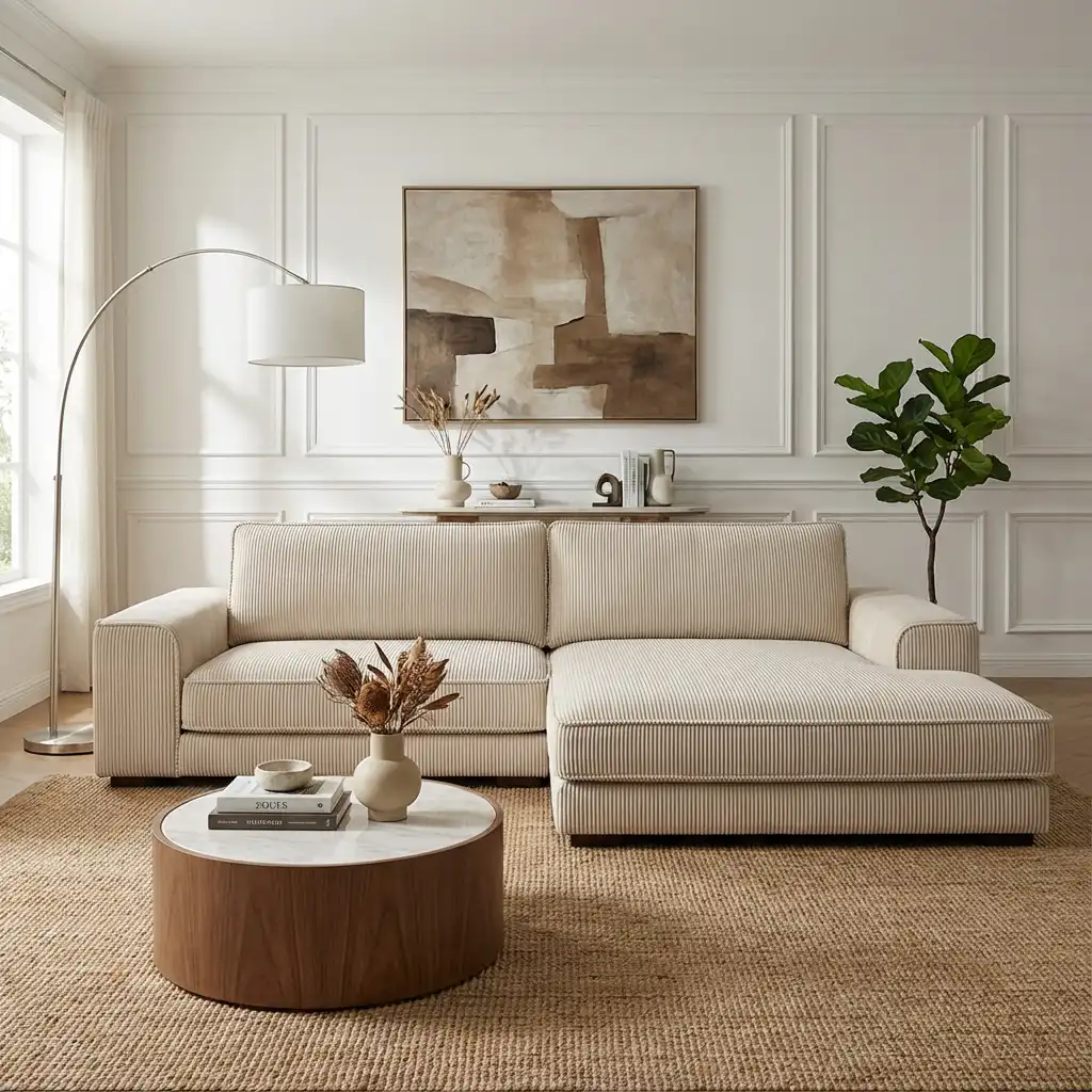 Sofás de gama alta a medida - modelo Renata de Ocre Barcelona.