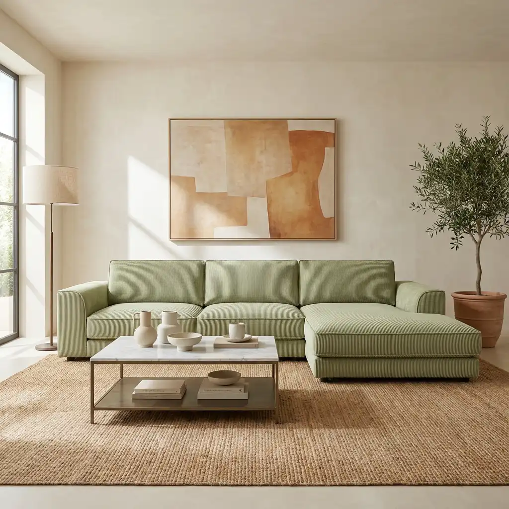 Sofás de gama alta a medida - modelo Renata de Ocre Barcelona.