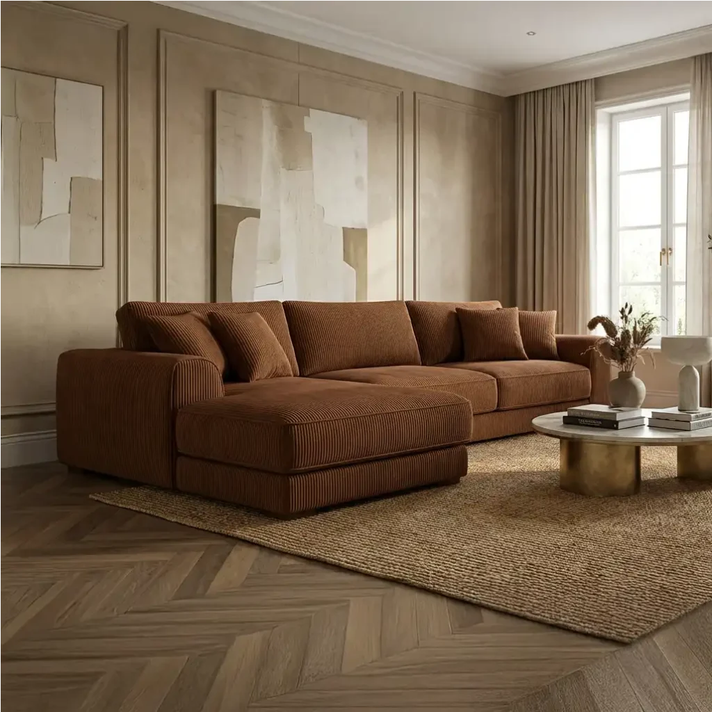 Sofás a medida - modelo Renata de Ocre Barcelona.