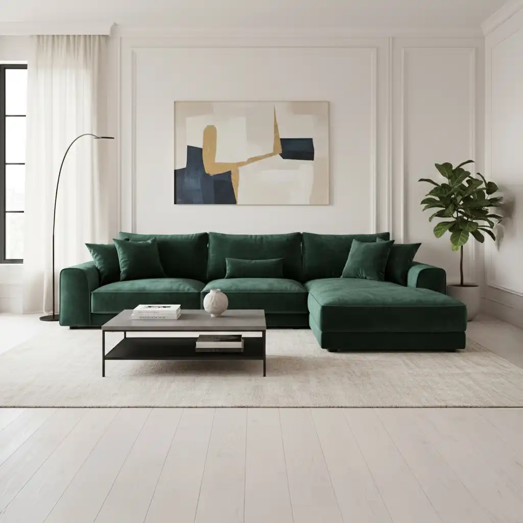 Sofás de gama alta a medida - modelo Renata de Ocre Barcelona.