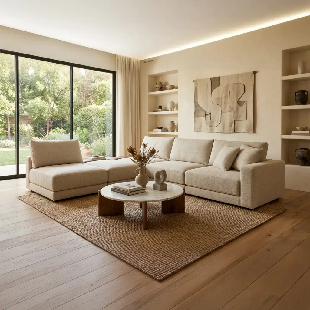 Sofás a medida - modelo Serena de Ocre Barcelona.