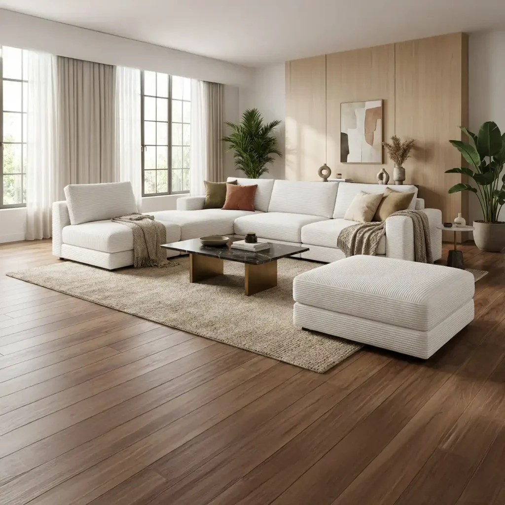 Sofás a medida - modelo Serena de Ocre Barcelona.