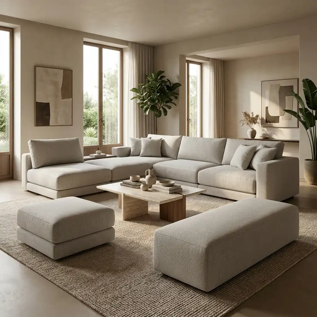 Sofás a medida - modelo Serena de Ocre Barcelona.