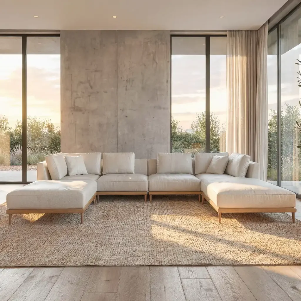 Sofás a medida - modelo Elena de Ocre Barcelona.