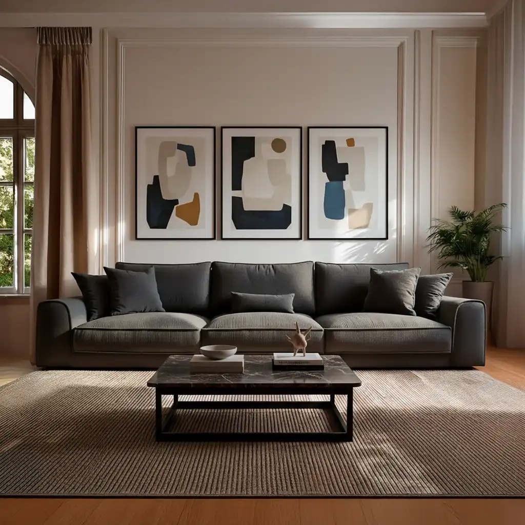 Sofás de gama alta a medida - modelo Renata de Ocre Barcelona.